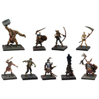 Dungeon Saga Evil Dead Miniatures Set