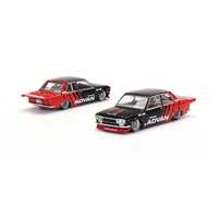 Mini GT X Kaido House 1/64 Datsun 510 Pro Street ADVAN Diecast Car