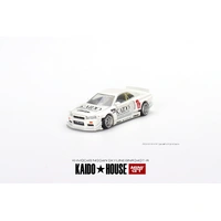 Mini GT 1/64 Nissan Skyline GT-R (R34) Kaido Works V2 Diecast Model Car