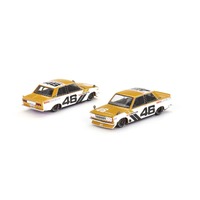 MiniGT 1/64 Datsun 510 Pro Street BRE510 V3 Diecast Model Car