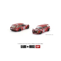 Mini GT 1/64 Datsun KAIDO 510 Wagon Carbon Fiber V2 Diecast Model Car