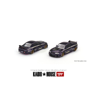 Mini GT 1/64 Nissan Skyline GT-R (R33) Kaido Works V1 Diecast Car