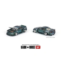Mini GT 1/64 Nissan Skyline GT-R (R34) Kaido Works GReddy V1 Diecast Car
