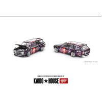 MiniGT 1/64 Kaido House x MiniGT - Datsun KAIDO 510 Wagon Hanami V3 Diecast Car