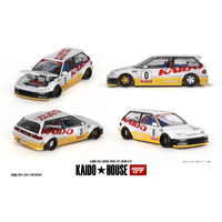 Mini GT 1/64 Honda Civic (EF) Kanjo V1 Diecast Model Car