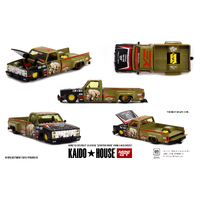 Mini GT 1/64 Chevrolet Silverado "Sumatran Rhino" KAIDOxMIZU  Diecast Model Car