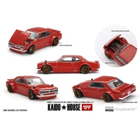 Mini GT 1/64 Nissan Skyline 2000GT-R (KPGC10) Kaido Street V1 Diecast Model Car