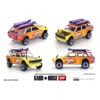 Mini GT 1/64 Datsun KAIDO 510 Wagon 4x4 Kaido ISLANDS V1 Diecast Model Car