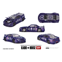 Mini GT 1/64 Nissan Skyline GT-R (R34) Kaido Racing Factory V2 Diecast Model Car