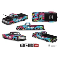 Mini GT 1/64 Chevrolet Silverado Dually  Kaido Splash V1 Diecast Model Car