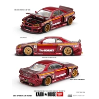 Mini GT 1/64 Nissan Skyline GT-R (R34) TAMIYA x KAIDO HOUSE "The Hornet" V2 Diecast Model Car