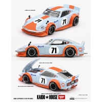 Mini GT 1/64 Nissan Fairlady Z Kaido GT GULF V1 Diecast Model Car