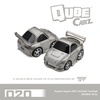 Mini GT 1/64 Toyota Supra (A80) VeilSide Combat Combat Grey Diecast Model Car