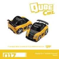 Mini GT 1/64 Mazda RX-7 VeilSide Fortune7 Yellow Diecast Model Car