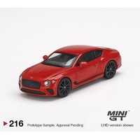 Mini GT 1/64 Bentley Continental GT - St James Red