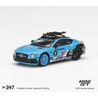 MiniGT 1/64 Bentley Continental GT - 2020 GP Ice Race Diecast Car
