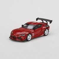 MiniGT 1/64 HKS Toyota GR Supra - Renaissance Red Diecast Car