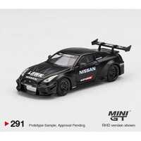 MiniGT 1/64 GT NISSAN 35GT-RR Ver.2 Matt Black Diecast Car