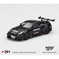 MiniGT 1/64 GT NISSAN 35GT-RR Ver.2 Matt Black Diecast Car
