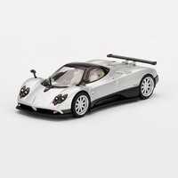 MiniGT 1/64 Pagani Zonda F Silver Diecast Car