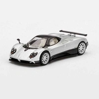 MiniGT 1/64 Pagani Zonda F Silver Diecast Car