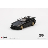 MiniGT 1/64 Honda S2000 (AP2) Mugen Berlina Black Diecast Car