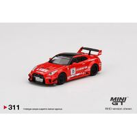 MiniGT 1/64 GT NISSAN 35GT-RR Ver.1 LBWK Diecast Car