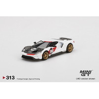 MiniGT 1/64 Ford GT 2021 Ken Miles Heritage Edition Diecast Car