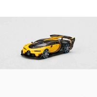 MiniGT 1/64 Bugatti Vision Gran Turismo Yellow Diecast Car