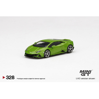 MiniGT 1/64 Lamborghini Huracán EVO Verde Mantis Diecast Car