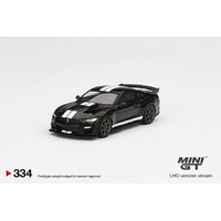 MiniGT 1/64 Ford Mustang Shelby GT500 (Shadow Black) Diecast Car
