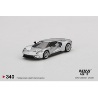 MiniGT 1/64 Ford GT Ingot Silver