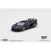 MiniGT 1/64 Lamborghini Aventador SVJ Viola Aletheia