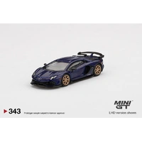 MiniGT 1/64 Lamborghini Aventador SVJ Viola Aletheia