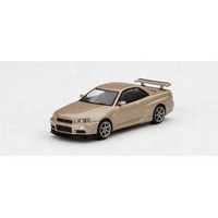 Mini GT 1/64 Nissan Skyline GT-R (R34) M-Spec Silica Breath Diecast