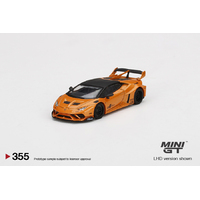 MiniGT 1/64 Lamborghini Huracán GT Arancio Borealis Diecast Car