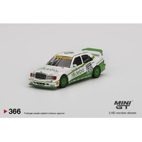 Mini GT 1/64 Mercedes-Benz 190E 2.5 16 Evolution II 1991 DTM Zakspeed #20 Michael Schumacher Diecast Car