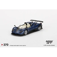 Mini GT 1/64 Pagani Zonda HP Barchetta Blue Tricolor Diecast Car