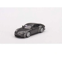 Mini GT 1/64 Porsche 911 (992) GT3 Touring Agate Grey Metallic Diecast Car