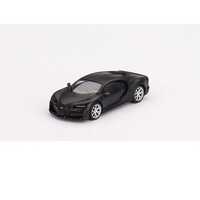 Mini GT 1/64 Bugatti Chiron Super Sport 300+ Matte Black Diecast Car