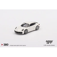 Mini GT 1/64 Porsche 911 (992) Carrera S White Diecast Model