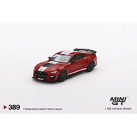 Mini GT 1/64 Shelby GT500 SE Widebody Ford Race Red Diecast Car