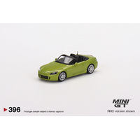 Mini GT 1/64 Honda S2000 (AP2) Lime Green Metallic Diecast Car
