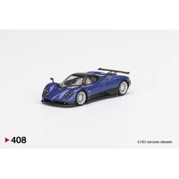 Mini GT 1/64 Pagani Zonda F Blu Argentina RHD Diecast Car