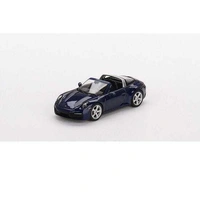 Mini GT 1/64 Porsche 911 Targa 4S Gentian Blue Metallic  Diecast Car