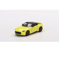 Mini GT 1/64 Nissan Fairlady Z Proto Spec 2023 Ikazuchi Yellow Diecast Car