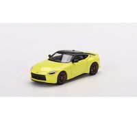 Mini GT 1/64 Nissan Z Proto Spec 2023 Ikazuchi Yellow Diecast Car
