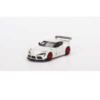 MiniGT 1/64 Pandem Toyota GR Supra V1.0  Pearl White Diecast Car