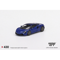 Mini GT 1/64 R McLaren Artura Volcano Blue Diecast Car