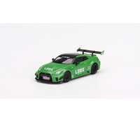 Mini GT 1/64 LB-Silhouette WORKS GT NISSAN 35GT-RR Ver.2 Apple Green Diecast Car